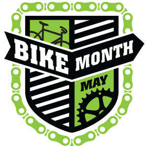 May is Bike Month Logo